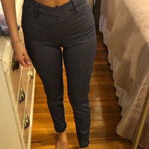 Red & White Designed Pants / Slacks